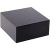 Plymor Black Polished Acrylic Square Display Block, 1" H x 2" W x 2" D (2 Pack) view 1