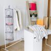 ULTECHNOVO Space-saving Hanging Storage Basket Mesh Drying Net for Socks Underwear Clothes 3 Pcs Toy Organizer view 4