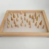 OVARIA 6 Holes Incense Mold, DIY Tower Cone Incense Burner Making Mold with Metal Fixing Tool, Home Decoration Crafts Incense, Wood Burner Tool (Color : B) view 3