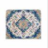 AMZRicher Navy Blue Boho Chair Back Covers for Dining Chairs 8 Pack, Washable Removable Chair Slipcover Back Chair Protector for Wedding Baby Shower Party Orange Ethnic Tribal Bohemian Mandala Floral view 2