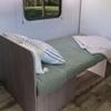 Cozyway RV Curved Double Over Double Bunk Mattress - 4" Thick Foam Mattress for Twin Size Beds, Perfect for Camping and RVs - 50" x 74 view 2