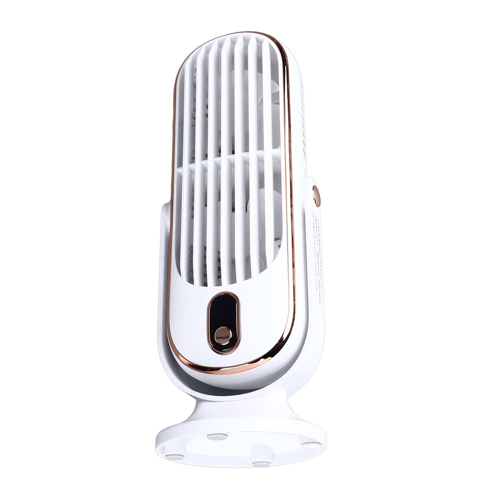 Haofy Table Tower Fan,USB Plug In, Quiet Motor Fan for Bedrooms, Offices (White)