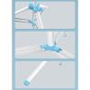 Drying Rack Folding Hanger Umbrella-Shaped Drying Rack, Foldable Floor Drying Rack, Plastic Spray Clothes Rack Folding view 3