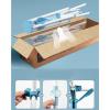 Drying Rack Folding Hanger Umbrella-Shaped Drying Rack, Foldable Floor Drying Rack, Plastic Spray Clothes Rack Folding view 4