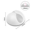 Flezoo Cord Holder Cable Clips, 12PCS White Adhesive Cord Organizer Charger Holder Wire Management Keeper for Nightstand, Desk, Office or Mouse view 2