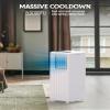 GAOMON 8,000 BTU Portable Air Conditioner, 4 Modes, 2 Wind Speeds, with Remote Control, Dehumidifier & 24 Hour Timer, Portable AC for Bedroom, Living Room, Home, Office, Studio Apartment view 3