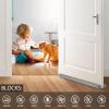 FOHOM Under Door Draft Stopper for Bottom of Door,Door Noise Stopper Blocker Cold Air Light Smell Sound Double Side Door Sweep, 30'' to 36'' Adjustable Gap Filler view 3