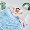 XHCTNN Cool Fiber Fabric Quilt, Children's Adult Queen Size Summer Thin Quilt, Summer Air Conditioning Quilt for Hot Sleeper Night Sweats(C,150 * 200cm/59 * 79") view 1