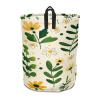 Spring Flowers Large Laundry Hamper Foldable Waterproof Dirty Clothes Basket Dorm Clean Laundry Baskets view 1