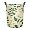 Spring Flowers Large Laundry Hamper Foldable Waterproof Dirty Clothes Basket Dorm Clean Laundry Baskets view 3