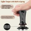 Jkjhbhged Coffee Espresso Tamper 51mm with WDT Tool Calibrated Spring Loaded, with Silicone Mat, for Espresso Coffee Machine Easy to Use view 2