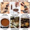 Jkjhbhged Coffee Espresso Tamper 51mm with WDT Tool Calibrated Spring Loaded, with Silicone Mat, for Espresso Coffee Machine Easy to Use view 4