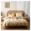 ADovz Double Layer Gauze Pure Cotton Four Piece Set, All Cotton Skin Friendly Bed Sheets, Quilt Covers, Bedding, Soft and Breathable,Bed Sheets, King, FH-762 view 1