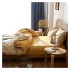 ADovz Double Layer Gauze Pure Cotton Four Piece Set, All Cotton Skin Friendly Bed Sheets, Quilt Covers, Bedding, Soft and Breathable,Bed Sheets, King, FH-762 view 3