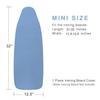 VividPaw Tabletop Ironing Board Cover and Pad 12.5 x 32, Elastic Edge, Silicone Coated, Resist Scorching, Heavy Duty Padded Cover for Mini Small Iron Board (Blue, 12.5" x 32") view 2