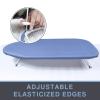 VividPaw Tabletop Ironing Board Cover and Pad 12.5 x 32, Elastic Edge, Silicone Coated, Resist Scorching, Heavy Duty Padded Cover for Mini Small Iron Board (Blue, 12.5" x 32") view 3