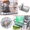 Jkjhbhged 3 Pcs Wire Baskets,Wall Grid Panel Hanging Wire Basket,Wall Storage and Display Basket for Cabinet & Pantry Organization view 3