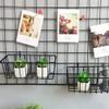 Jkjhbhged 3 Pcs Wire Baskets,Wall Grid Panel Hanging Wire Basket,Wall Storage and Display Basket for Cabinet & Pantry Organization view 4