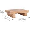 Jkjhbhged Wooden Step Stool for Adults, Bed Stool for High Beds, Kitchen, Bathroom, Closet, Great Wood Step Stool for Adults Kids view 3