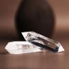 OQATNXUR Natural Crystal Rough 1Pc Natural Clear White Crystal Double Terminated Point Hexagonal Prism Column Quartz Wand Handcraft Decoration view 3