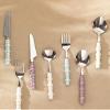 24-Piece Flatware Set, Service for 6Steak cutlery set with knife, fork, and spoon, stainless steel Western-style single-person high-beauty three-piece complete set view 2