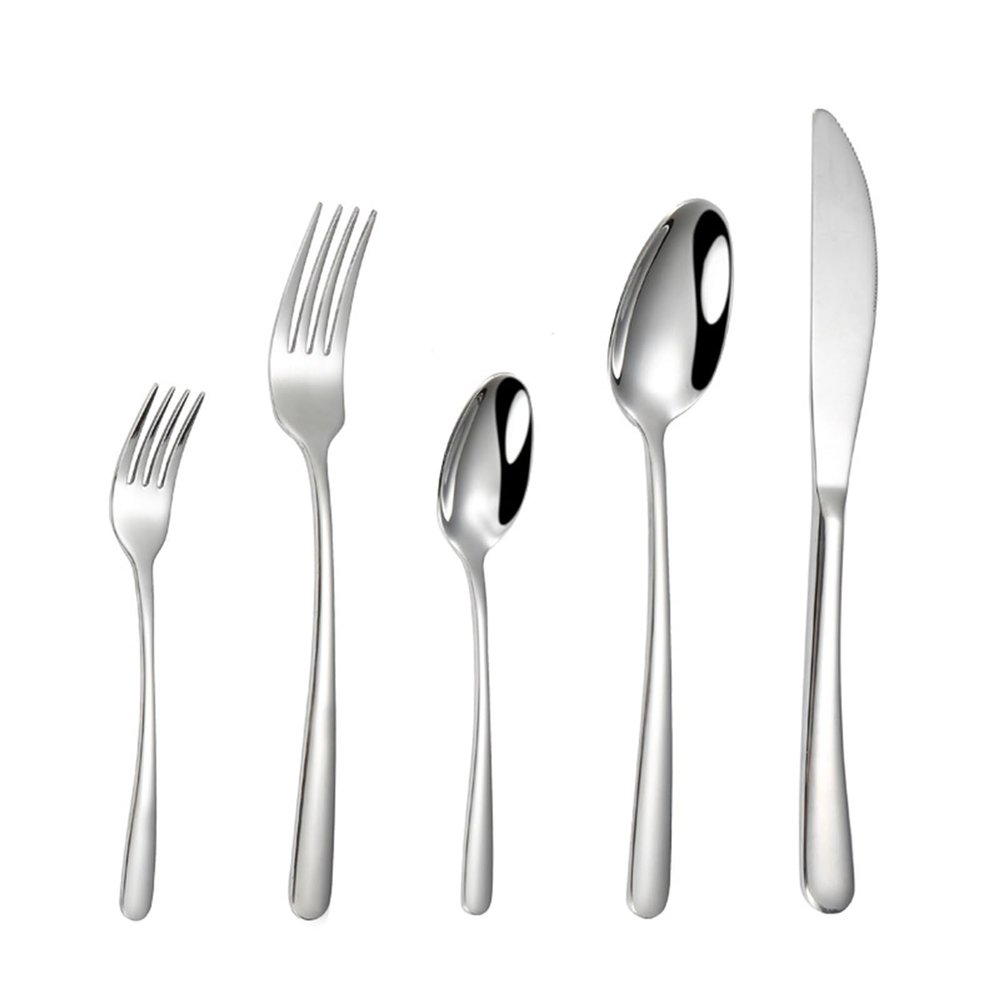 30-Piece Flatware Set, Service for 6, silverware set for family