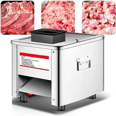 GYQSSD 850W Meat Cutter Machine, Electric Meat Slicer Shredded Machine, Slicer Cutter/Shredder Machine/Dicer Cutter, Commercial Electric Chicken Fish Beef Meat Vegetable Slicer,5MM
