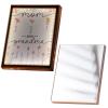 Personalized Mirror Lamp Mom Grandma Garden for Mothers Day Custom Art LED Night Light First Mom Now Grandma Birthday Gift (Small) view 1