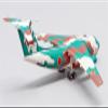 ACE HOBBY JC Wings for Japan Air Self Defence Force Kawasaki C-1 68-1014 Transport Aircraft 1:400 Aircraft Pre-Built Model view 3