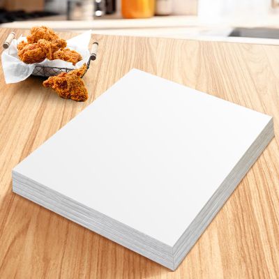 Remagr 100 Pcs Fryer Filter Paper 19.5 x 27.5 Inch Fryer Filter Sheets for Restaurant Food Truck Food Stand Oil Filtration
