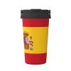 WANGHAHA Spanish Flag Print Thermal Coffee Tumbler Stainless Steel Reusable Coffee Mug,Gift For Men Women view 1