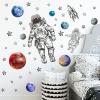 MEFOSS Astronaut Wall Stickers Planet Space DIY Vinyl Removable Large Wall Decals Art Decorations Decor for Kids Bedroom Living Room Playroom Nursery view 2
