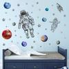 MEFOSS Astronaut Wall Stickers Planet Space DIY Vinyl Removable Large Wall Decals Art Decorations Decor for Kids Bedroom Living Room Playroom Nursery view 3