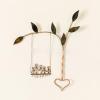 LKPOMI Rooted in Love Swing Sculpture Farmhouse Wall Decor Rustic Iron Art Wall Hanging Decoration Metal Family Sculpture for Living Room Home Decor(Five People) view 2