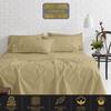 Shrinita Real 1000 Thread Count, 100% Egyptian Cotton, 15"" Deep Pocket Sheet Set [72"" X 80""] RV Camper King Size, Taupe Color Bedsheet Sets, RV Camper Motor Home bunk Cot Bed Boat Sheet Set view 3