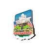 Leavenworth Kansas USA America Wooden Fridge Magnet Cute 3D City Travel Souvenirs Crafts Handmade Refrigerator Stickers Home Whiteboard Decor Collection Gift view 3