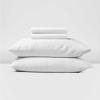 Shrinita Real 1000 Thread Count, 100% Egyptian Cotton, 15"" Deep Pocket Sheet Set [72"" X 80""] RV Camper King Size, White Color Bedsheet Sets, RV Camper Motor home bunk Cot bed boat sheet set view 2