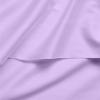 Shrinita Real 1000 Thread Count, 100% Egyptian Cotton, 18"" Deep Pocket Sheet Set [48"" X 75""] Three Quarter Size, Lilac Color Bedsheet Sets, RV Camper Motor home bunk Cot bed boat sheet set view 4