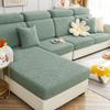 Yoovat Sofa Covers Soothing Home Sofa Covers Sofa Hero Covers Couch Cushion Covers for Dogs Stretch Couch Covers Slipcovers for Couches and Sofas (Wheat-Green,Large Triple Seat Cover) view 1