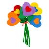 Fun Express Felt Heart Bouquet Craft Kit - Makes 12 view 1