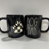 HomeLoft Basics Rae -FATHER'S DAY Coffee Mug and Products- Dunn By Magenta (DOG DAD Mug *Allside Black and Double-Sided*), Medium view 1