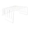 Ymiko Multipurpose Under Shelf Metal Wire Basket Storage Solution for Kitchen, Office, Pantry, Desk, and Bookshelf (Large White) view 1
