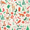 IHR Ideal Home Range Cocktail Napkins Disposable 3-Ply Paper Party Napkin Pack, 5" x 5", Holiday Critters, 20-Count view 1