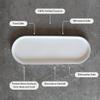 Elegant Ceramic Kitchen Sink Caddy & Bathroom Countertop Tray - Versatile Ceramic Vanity Tray for Home Organization & Decor, Durable & Microwave Safe, 11.8" x 4.1" x 0.8" view 2