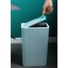 SONGCHAO Kitchen Garbage Can Nordic Creative Simple Office Trash Can Home Bedroom Kitchen Bathroom Foot Pedal Trash Can Office Trash Can (Color : B, Size : Small) view 3