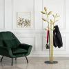 XUNTING Stand Coat Rack Home Creative Branch-Shaped Coat Rack Living Room Bedroom Study Porch Corridor Corner Suitable for Coat Scarf Coat Rack Clothes Rolling Rack view 3