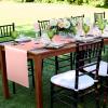 Bencailor 24 Pcs Light Pink Satin Table Runner Bulk 12 x 108 Inches Long Table Runners Bright Smooth Fabric Tablecloth for Wedding Banquet Birthday Valentines St Patrick's Day Party Decorations view 2