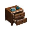HASMI Night Stand Wood Bedside Cabinet Storage Cabinet Living Room Bedroom New Chinese Style Bedside Storage Drawer Small Cabinet Bedside Tables view 4