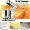 LMYYDES Commercial Food Mixer 3 Speeds 5L/7L/ 10L Food Stand Mixer Heavy Duty Electric Food Mixer Commercial with Stainless Steel Bowl Stand,10L view 4