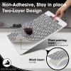 ALIUNI Drawer and Shelf Liner, Non-Slip Kitchen Cabinet Liners Non-Adhesive Thick Strong Grip Waterproof Washable Mats Protect Dresser Shelves Cupboard Bathroom Cabinets, Buffalo Plaid, 24 in X 10 FT view 2